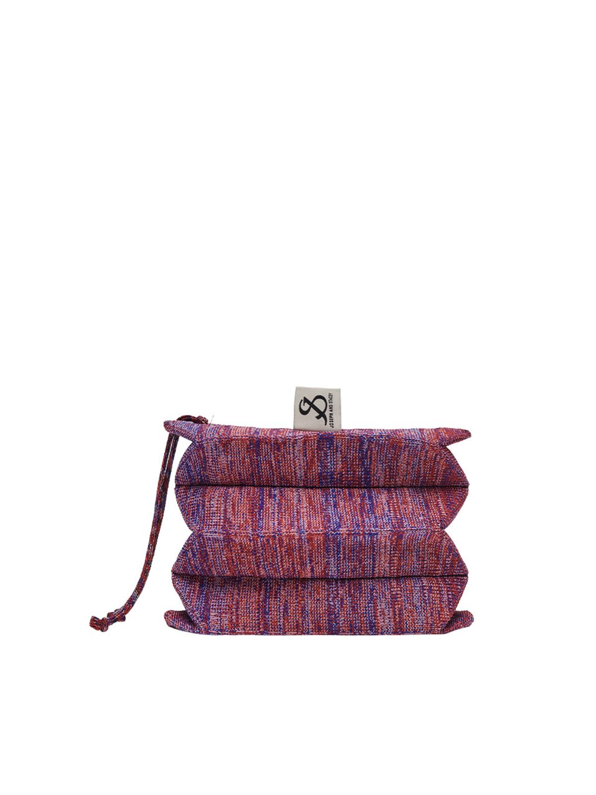 조셉앤스테이시(JOSEPH&STACEY) Lucky Pleats Knit Pouch S Bohemian (All)