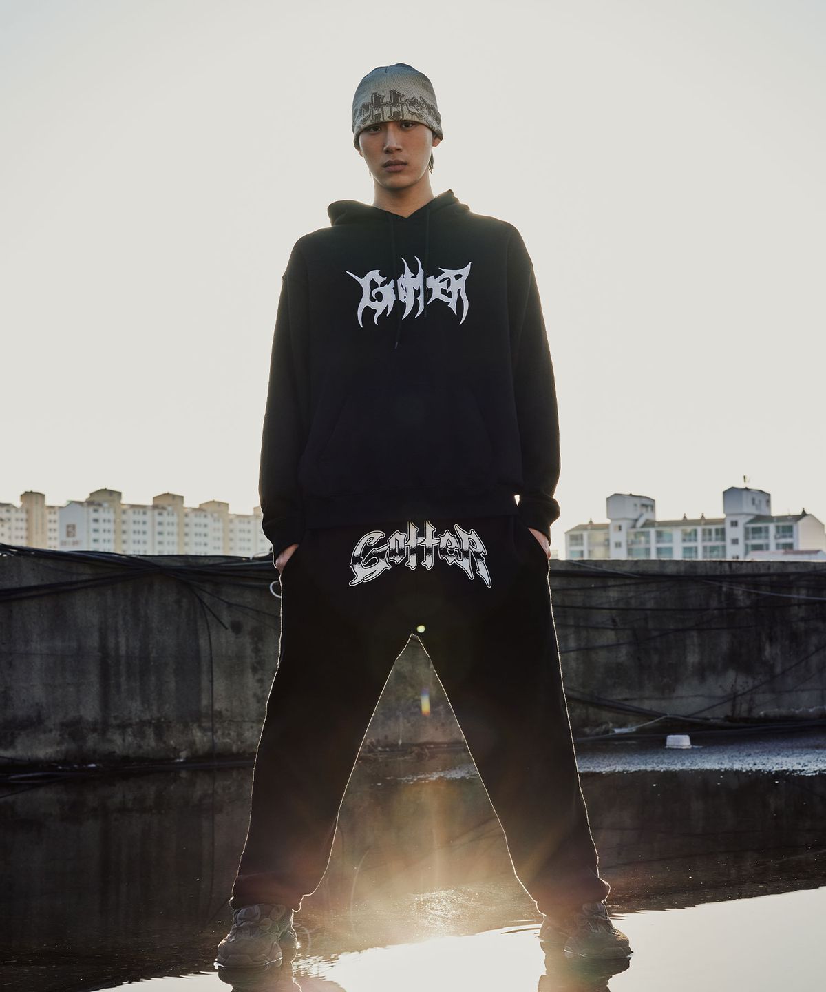 가터갤러리(GOTTER GALLERY) GOTTER UNCUFFED BEANIE_BE