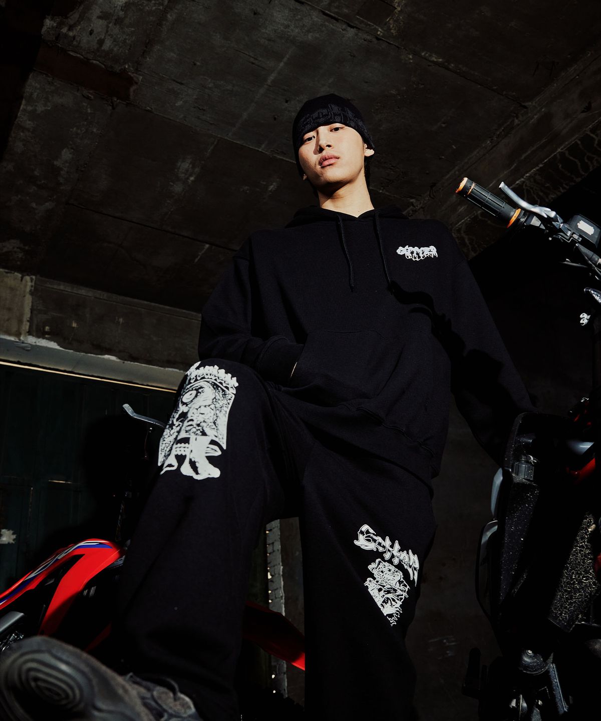 가터갤러리(GOTTER GALLERY) GOTTER UNCUFFED BEANIE_BK
