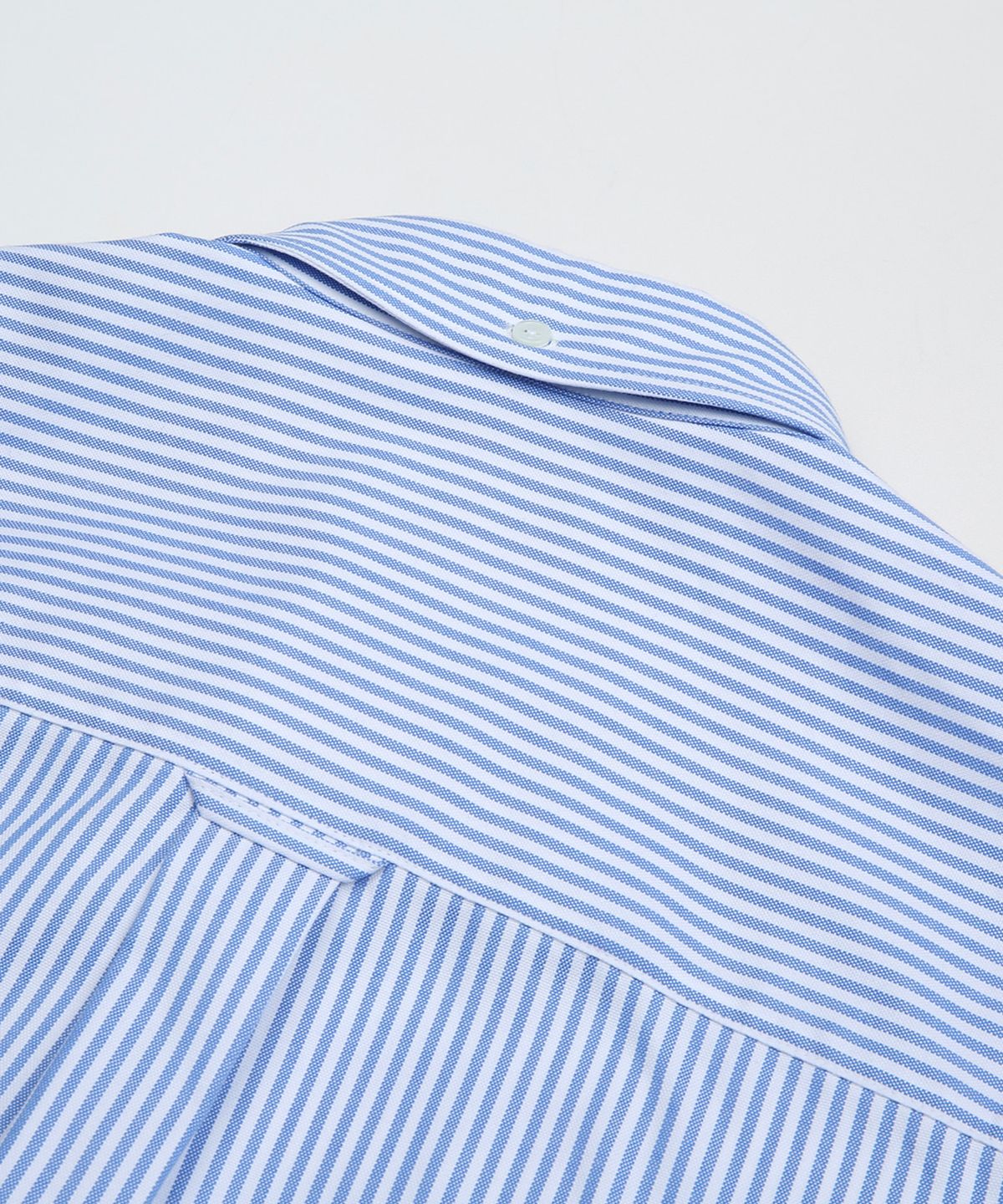 리슈(L'ISSUE) Cornell Oxford L/S Shirt Blue Stripe