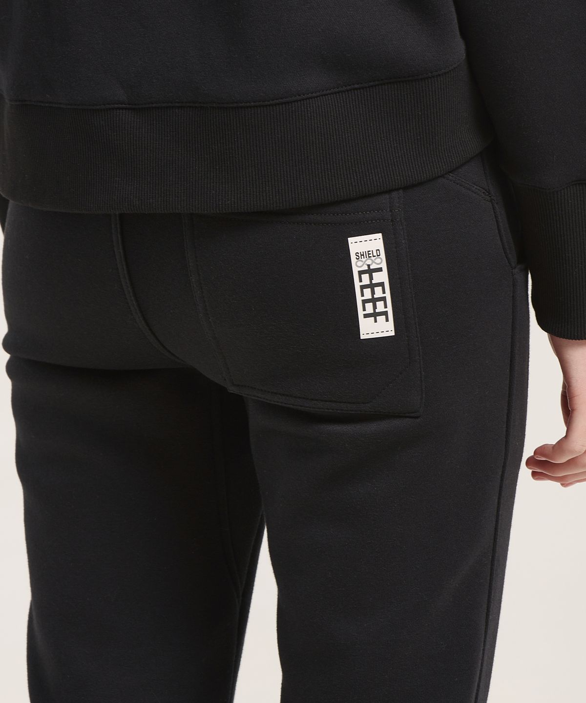 라이프포스(LIFEFORCE) [세트] HAIRY FLEECE WOMENS SWEATSHIRT+WOMENS JOGGERS(ZET BLACK) 2종