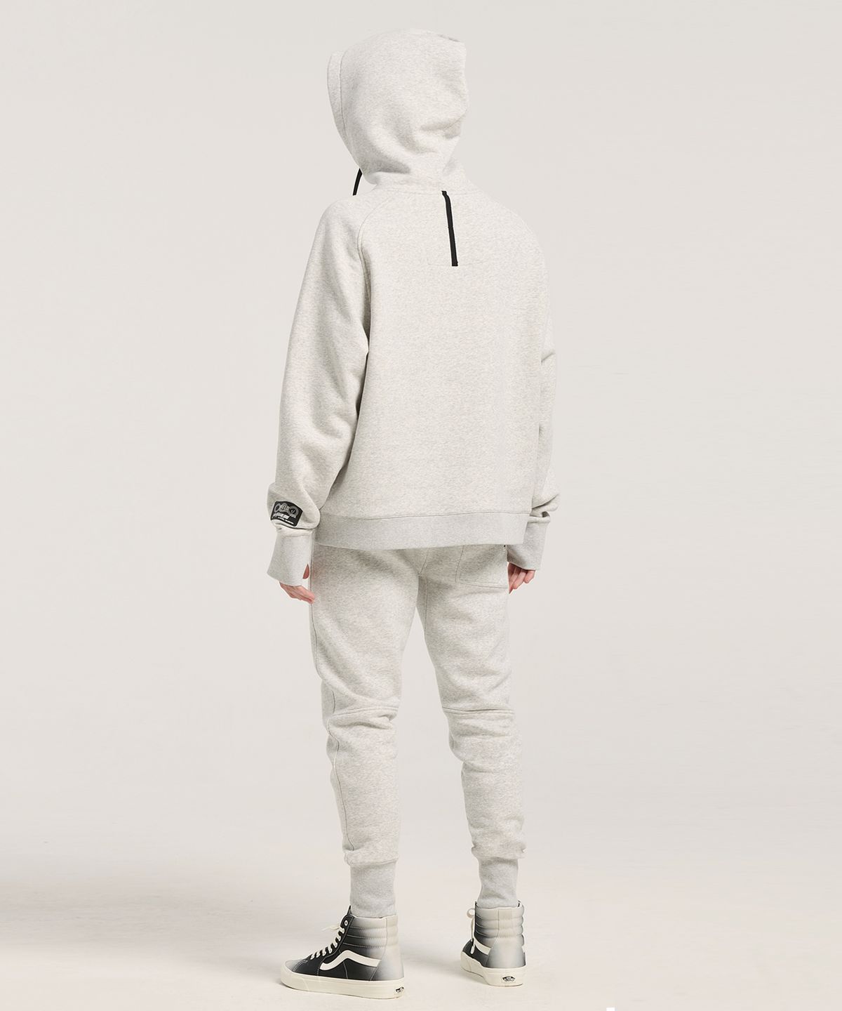 라이프포스(LIFEFORCE) [세트] HAIRY FLEECE MENS SWEATSHIRT+MENS HOODIE+NECK WARMER+MENS JOGGERS(ZET BLACK) 4종
