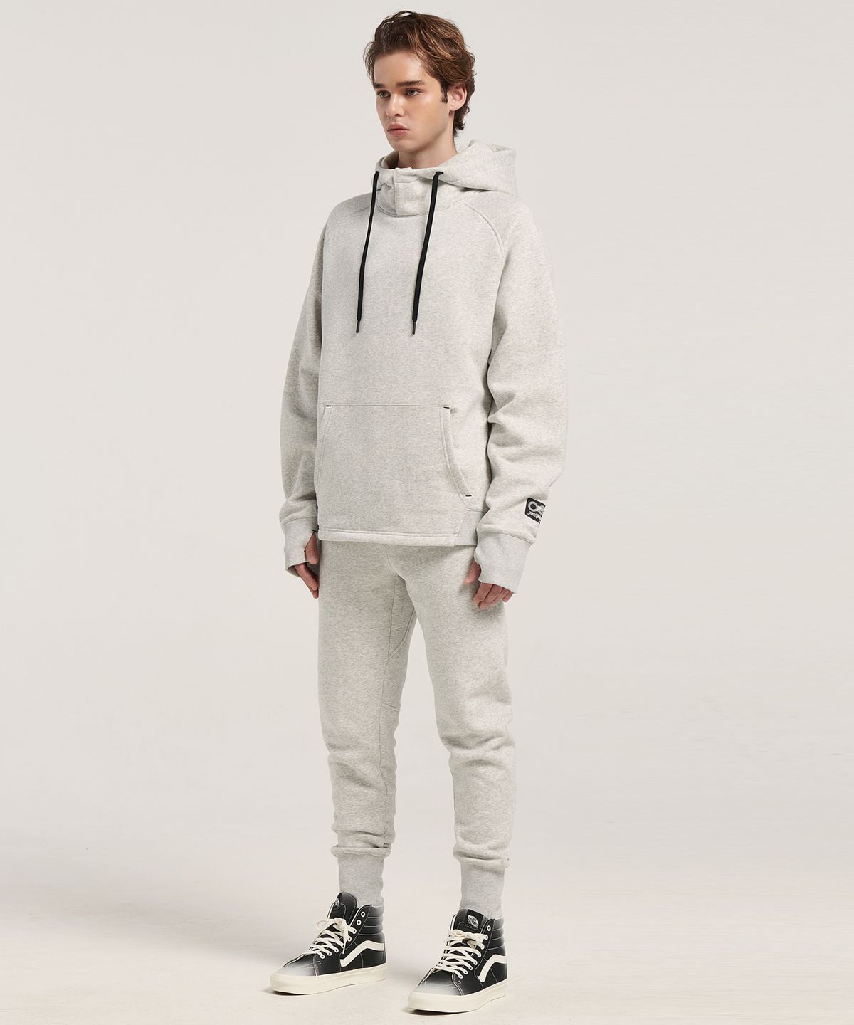 라이프포스(LIFEFORCE) [세트] HAIRY FLEECE MENS HOODIE+NECK WARMER+MENS JOGGERS(ZET BLACK) 3종