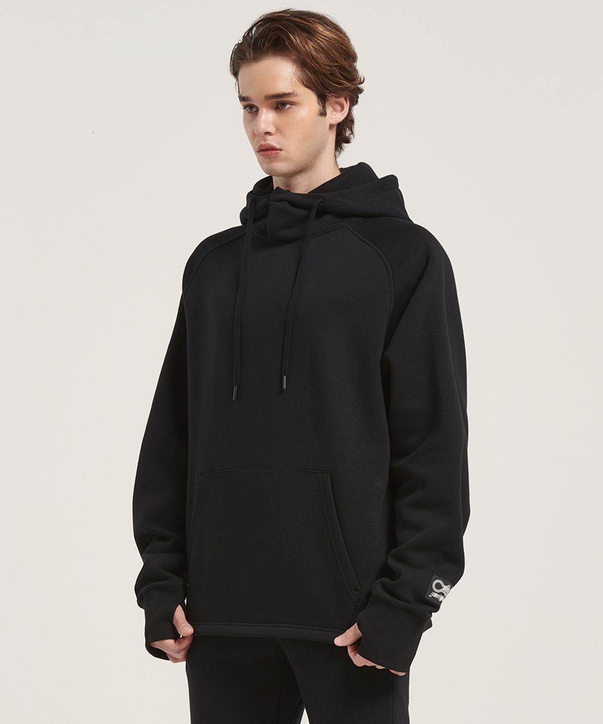 쉴드(SHIELD) HAIRY FLEECE MENS HOODIE+NECK WARMER