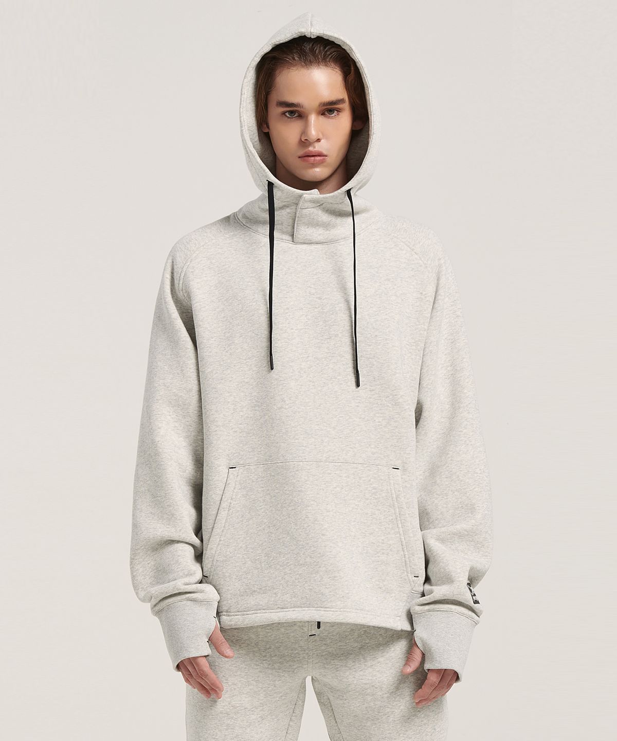 쉴드(SHIELD) HAIRY FLEECE MENS HOODIE+NECK WARMER