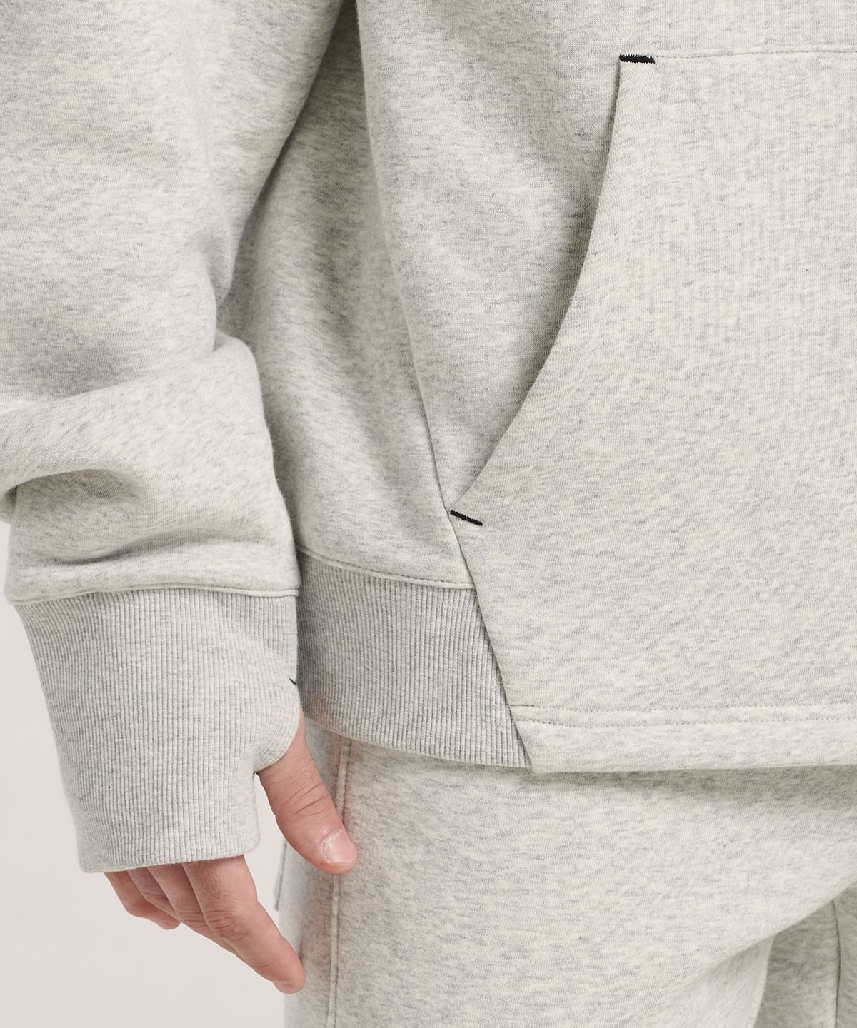 라이프포스(LIFEFORCE) [세트] HAIRY FLEECE MENS SWEATSHIRT+MENS JOGGERS(ZET BLACK) 2종