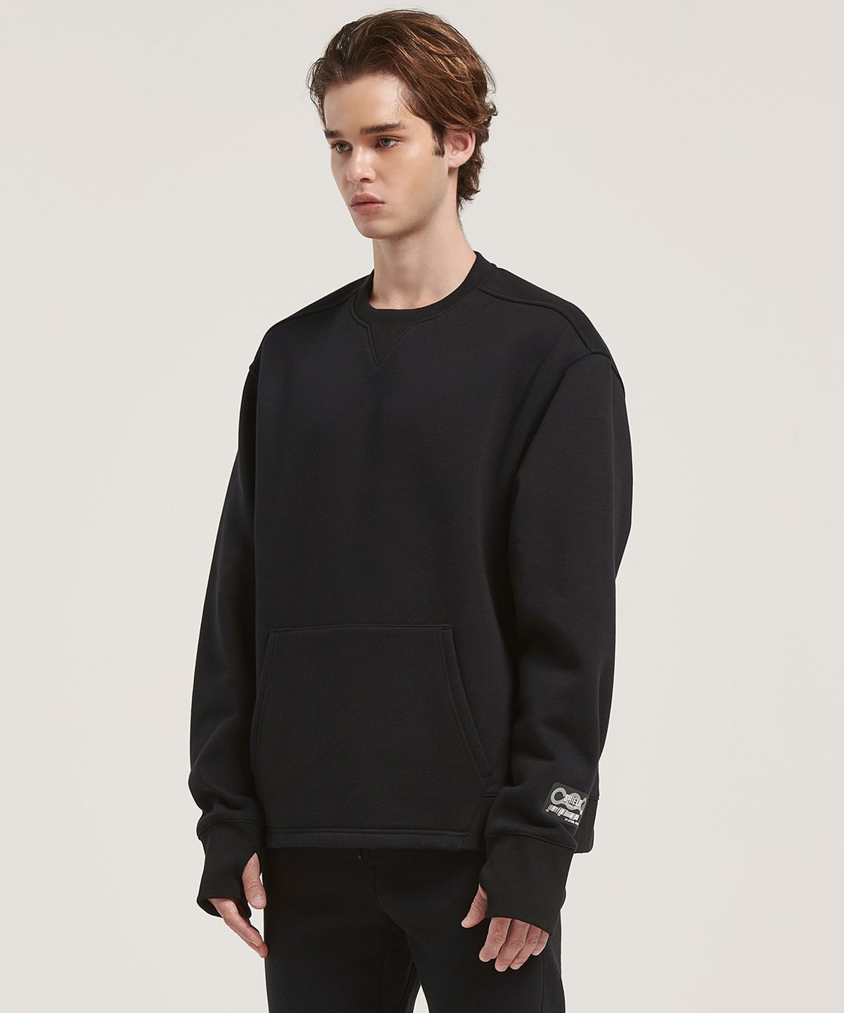 쉴드(SHIELD) HAIRY FLEECE MENS SWEATSHIRT