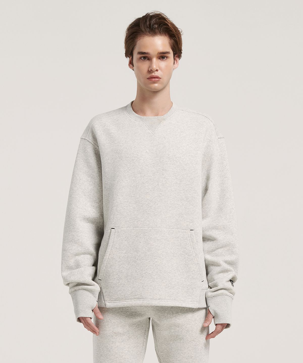 쉴드(SHIELD) HAIRY FLEECE MENS SWEATSHIRT