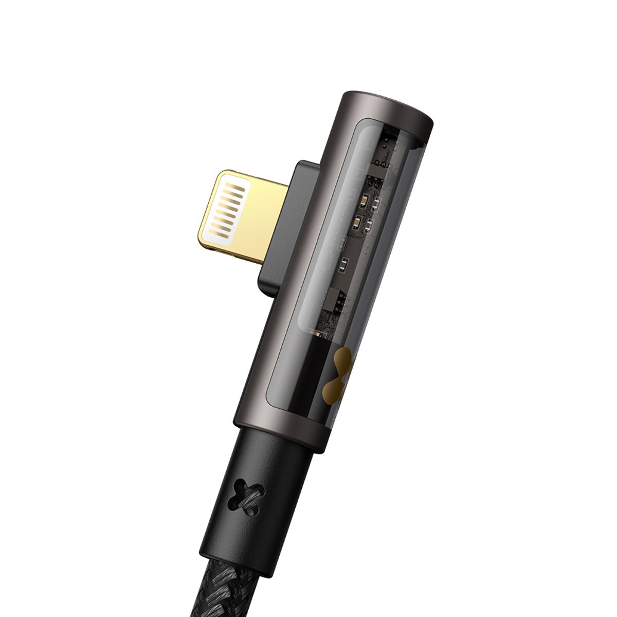 맥도도(MCDODO) 아이스 90도 USB-A to 8핀 고속충전 케이블 CA351