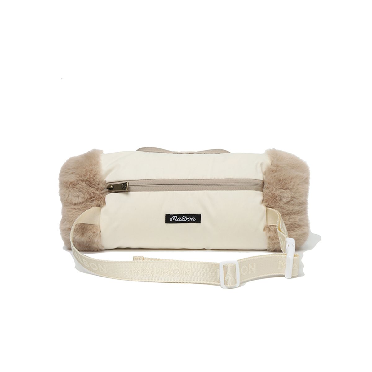 말본 골프(MALBON GOLF) 레터링 벨트 핸드워머 IVORY