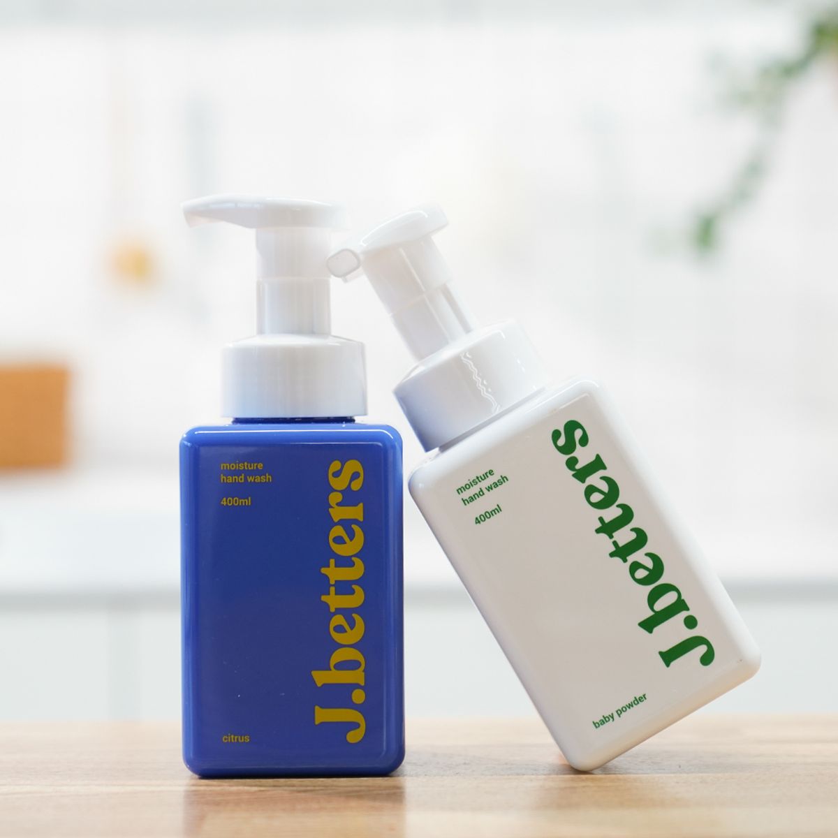 제이베럴즈(JBETTERS) 모이스처 핸드워시 본품 400ml  1+1 (향선택)