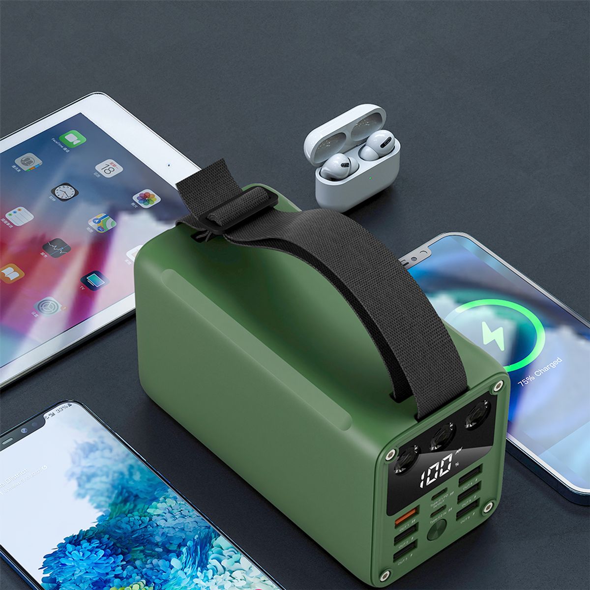 라플루(LAFLOO) RPB-02 60000mAh 대용량 보조배터리