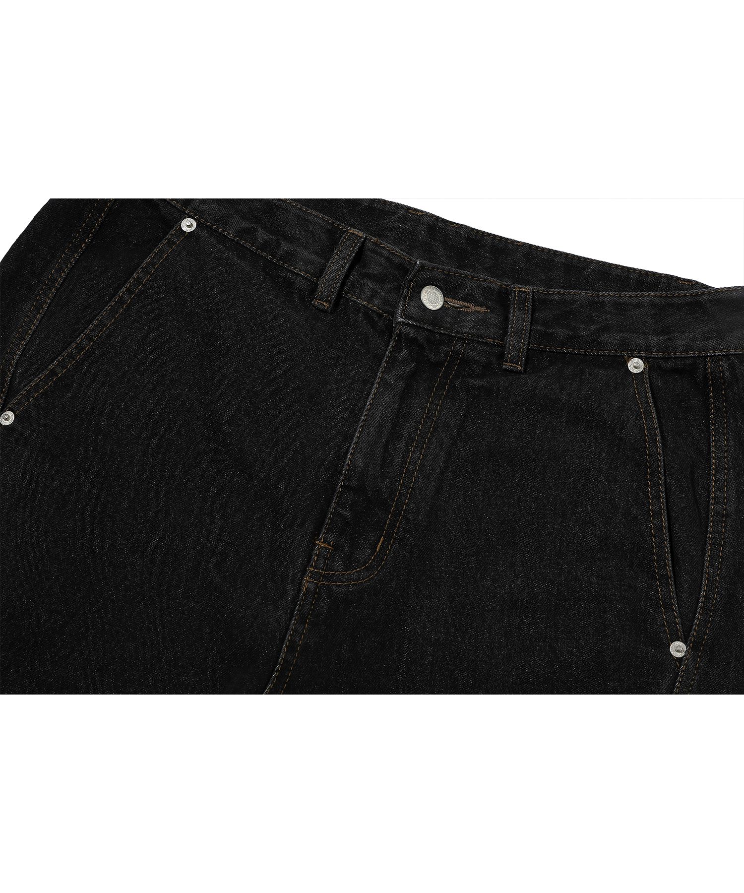 【CPGN STUDIO】Balloon Wide Denim MUSINSA | CPGN STUDIO Curved Wide Denim Pants Black