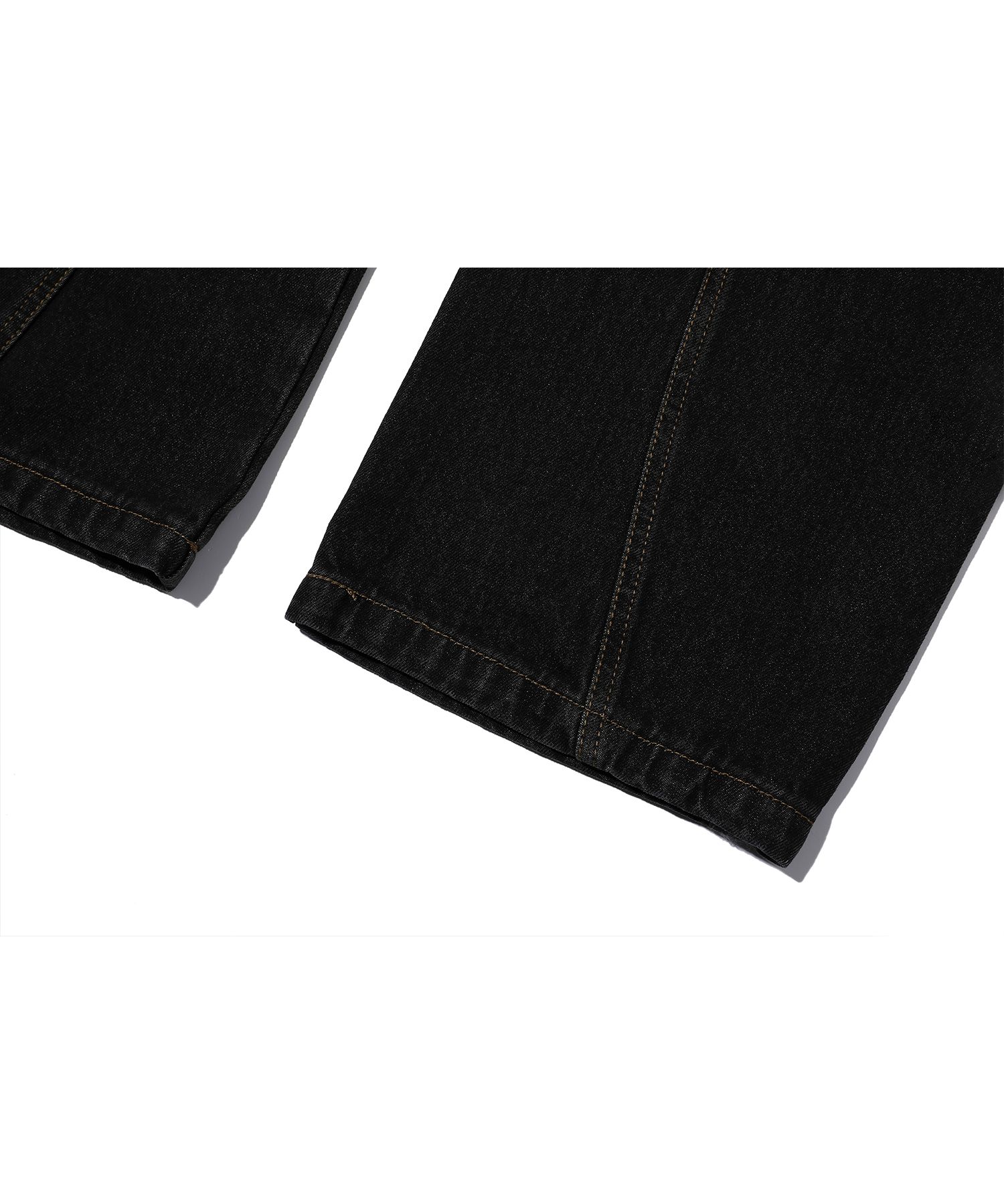 【CPGN STUDIO】Inside Jolge Wide Pants MUSINSA | CPGN STUDIO Curved Wide Denim Pants Black