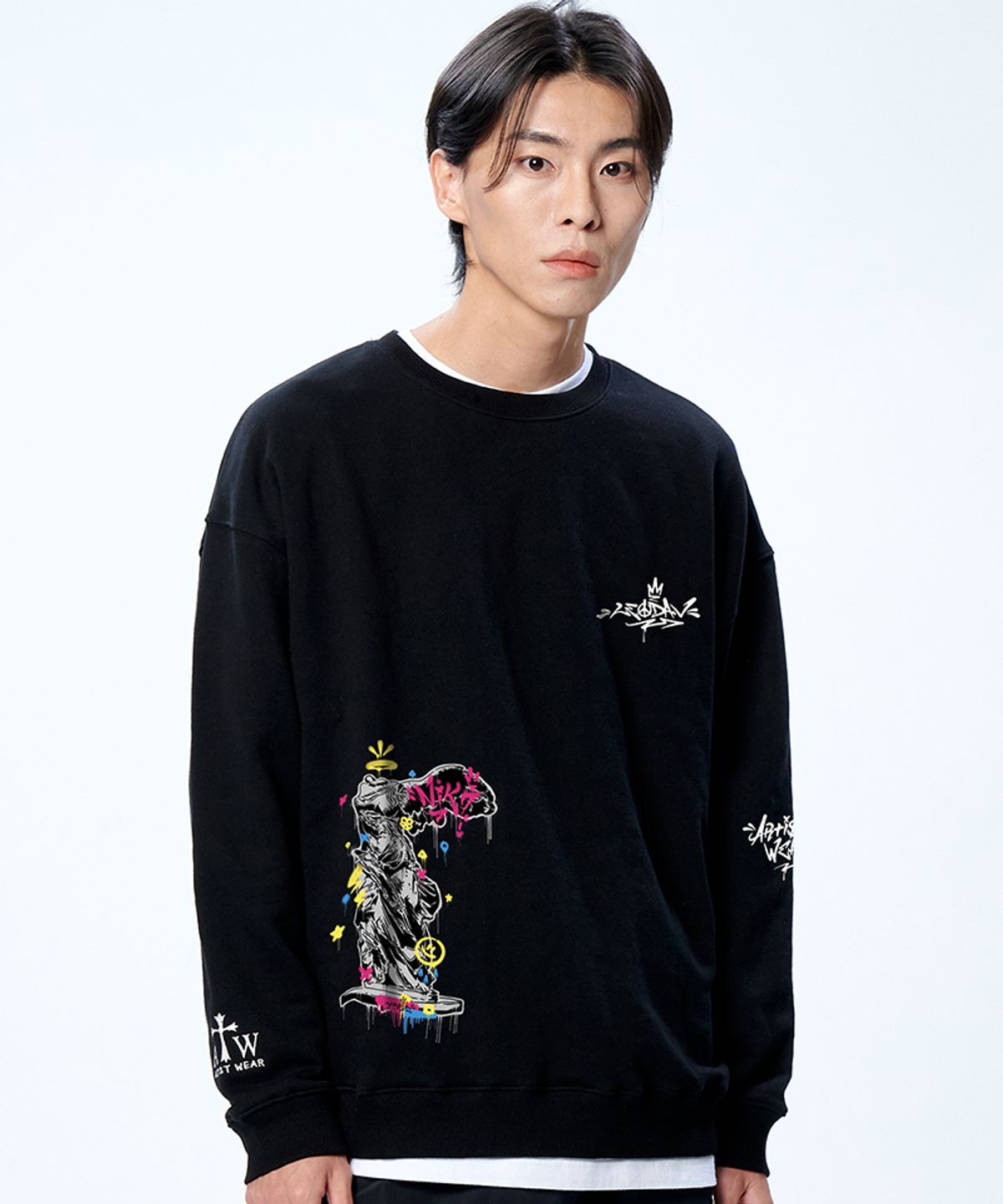 아티스트웨어(ARTISTWEAR) [ATW X LEODAV] 니케 맨투맨