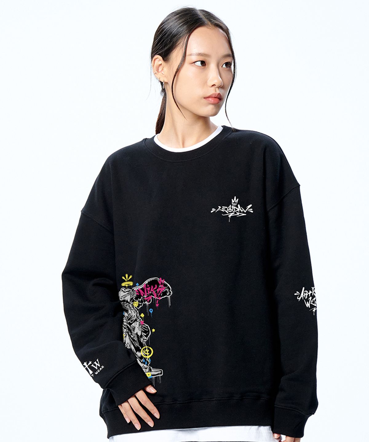 아티스트웨어(ARTISTWEAR) [ATW X LEODAV] 니케 맨투맨