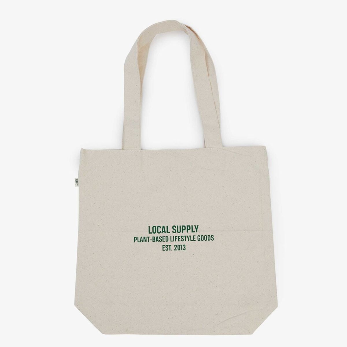 로컬서플라이(LOCAL SUPPLY) TOTE BAG: PLANTS - WHITE
