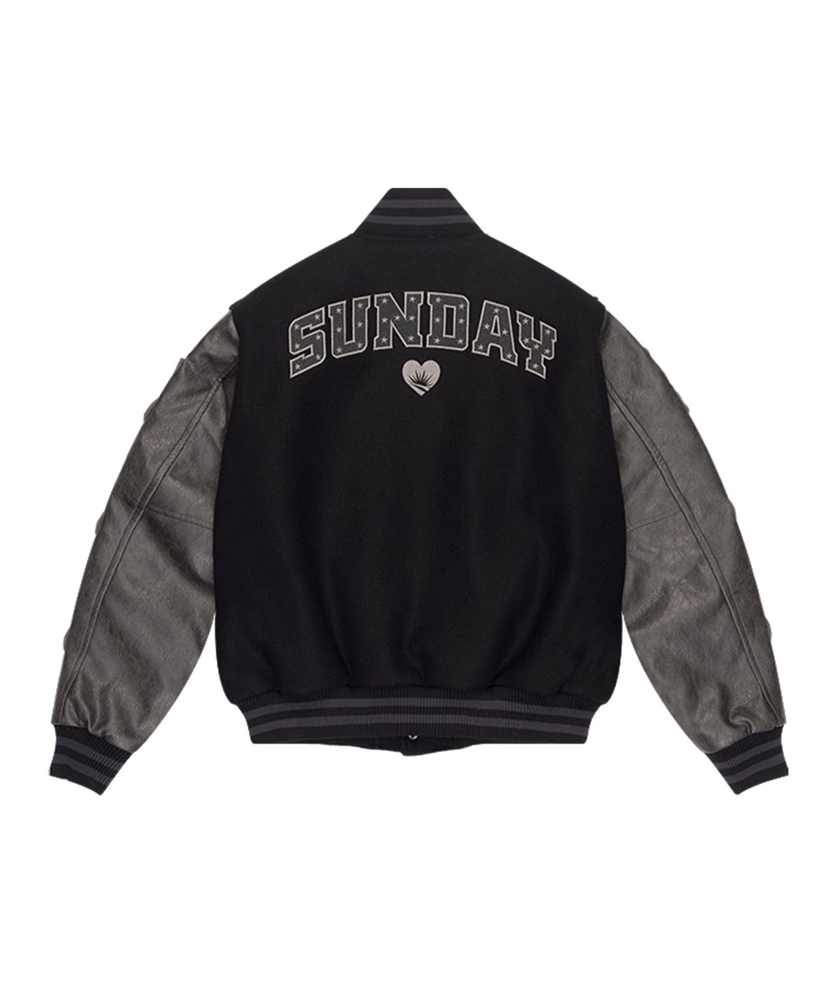 선데이후르츠마켓(SUNDAY FRUIT MARKET) SUNDAY VARSITY JACKET BLACK