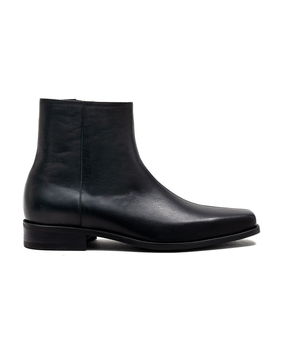올클래식(ALLCLASSIC) ALC081 에스트로 하프 부츠_black & suede