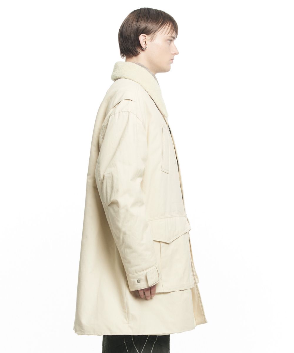 SAM new york Mens ELEMENT down parka coat in black | SAM.