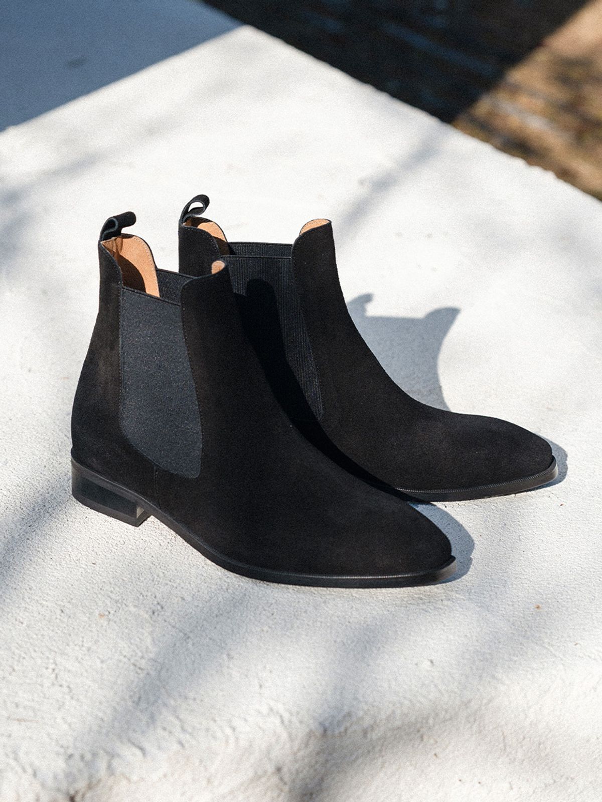 올클래식(ALLCLASSIC) ALC126 어도어 첼시 부츠_black suede