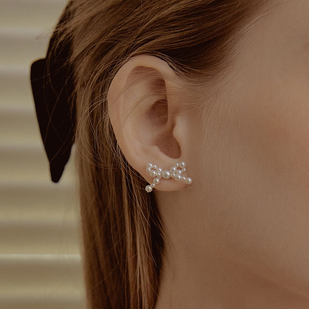 ☆TATIANA☆ SILVER925 Grace Pearl Ribbon Earring EC1953 Untitled-3_2.png?v=1737490021&