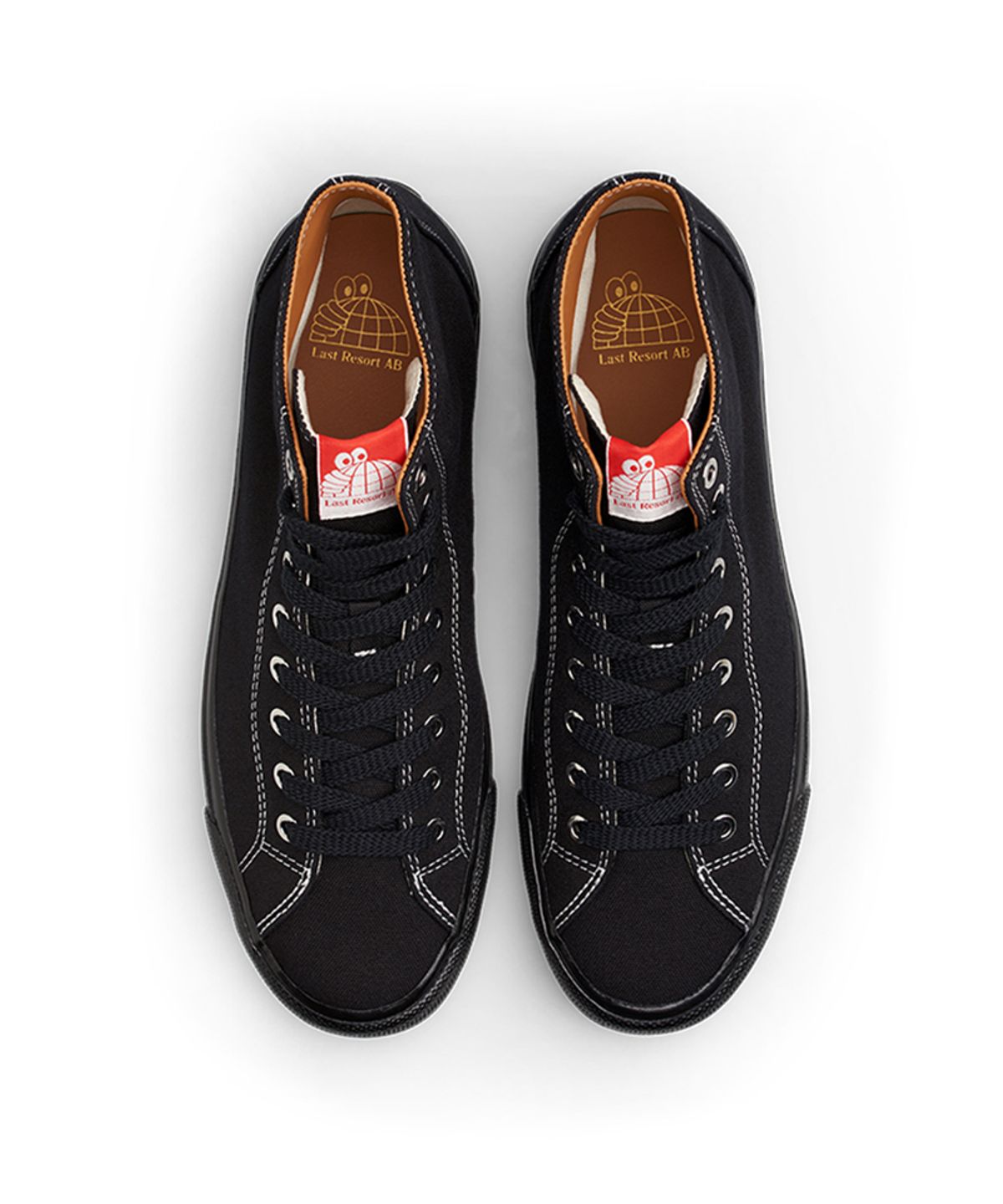 라스트리조트(LAST RESORT) VM003 Canvas Hi - Black/Black/White