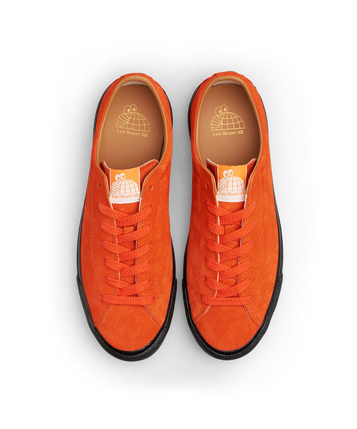 라스트리조트(LAST RESORT) VM003 Suede Lo - Flame Orange/Black