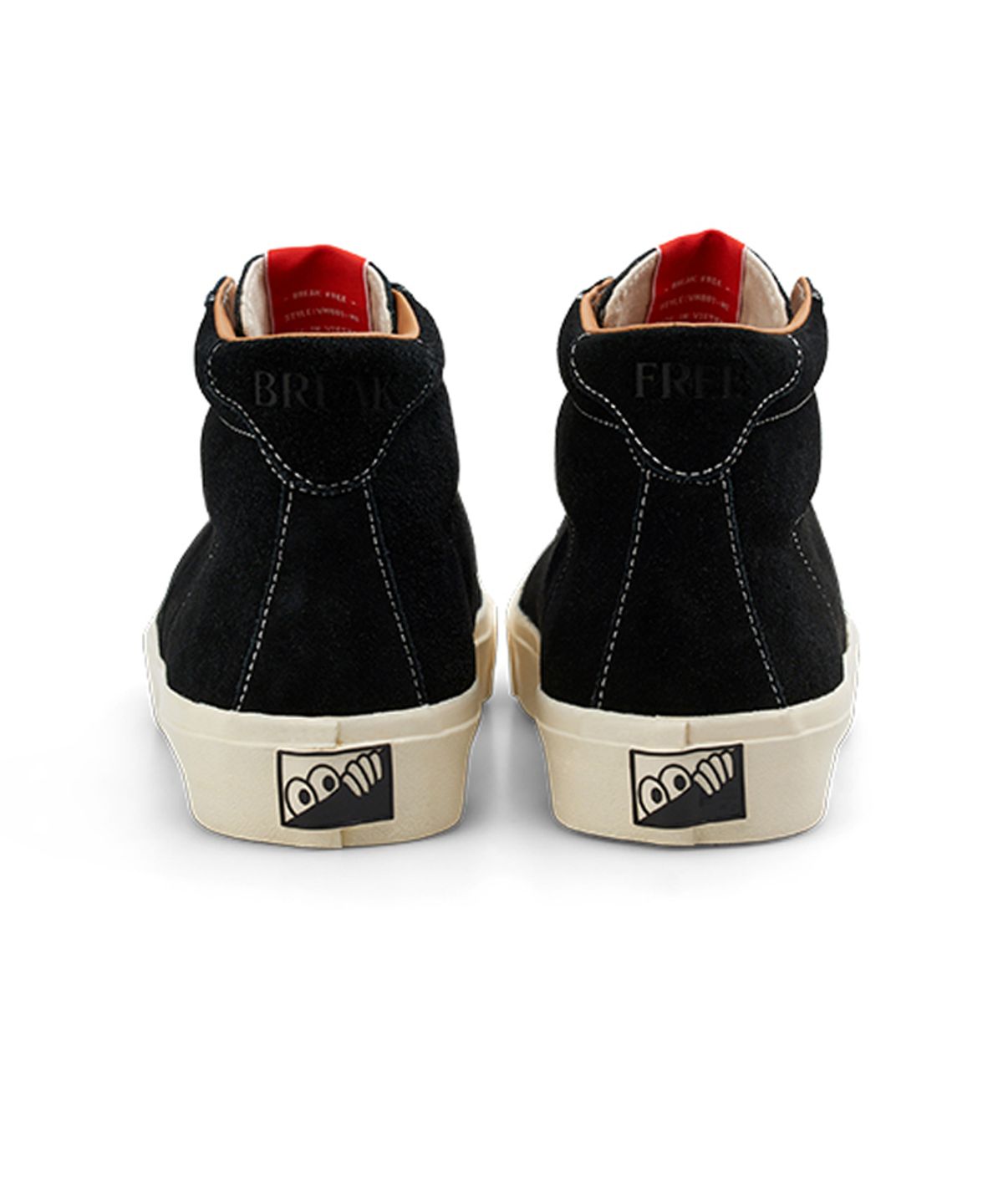 라스트리조트(LAST RESORT) VM001 Suede Hi - Black/White