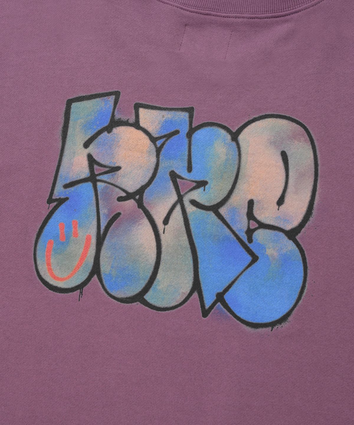 리트리버클럽(RETRIEVER CLUB) GRAFFITI RRC CREWNECK [LAVENDER]