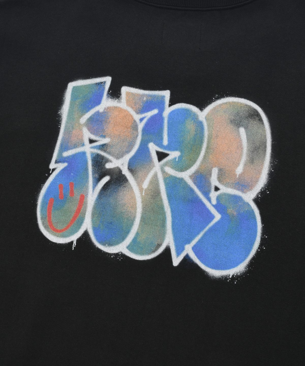 리트리버클럽(RETRIEVER CLUB) GRAFFITI RRC CREWNECK [BLACK]