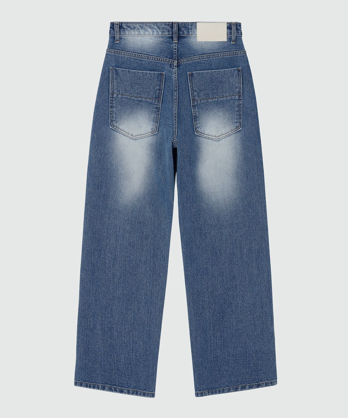 데케트(DECET) Mid Rise Wide Jeans DCPT027BlueCenter