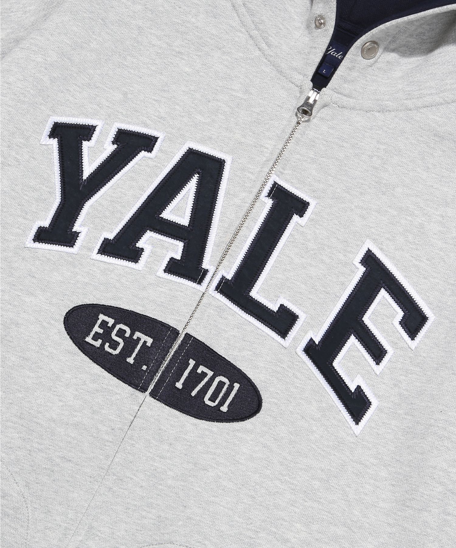 MUSINSA | YALE [YALE x Descente] HEAVY-WEIGHT POCKET HOODIE