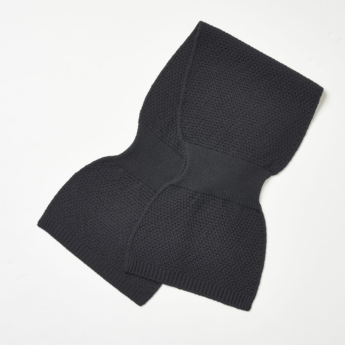 베르노(VERNO) Muffler Knit Black