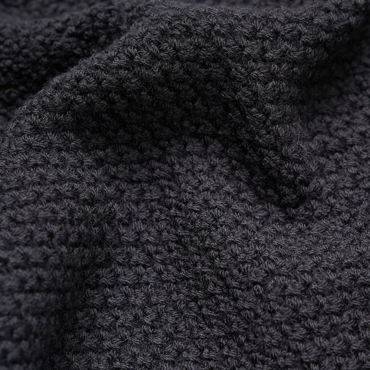 베르노(VERNO) Muffler Knit Black