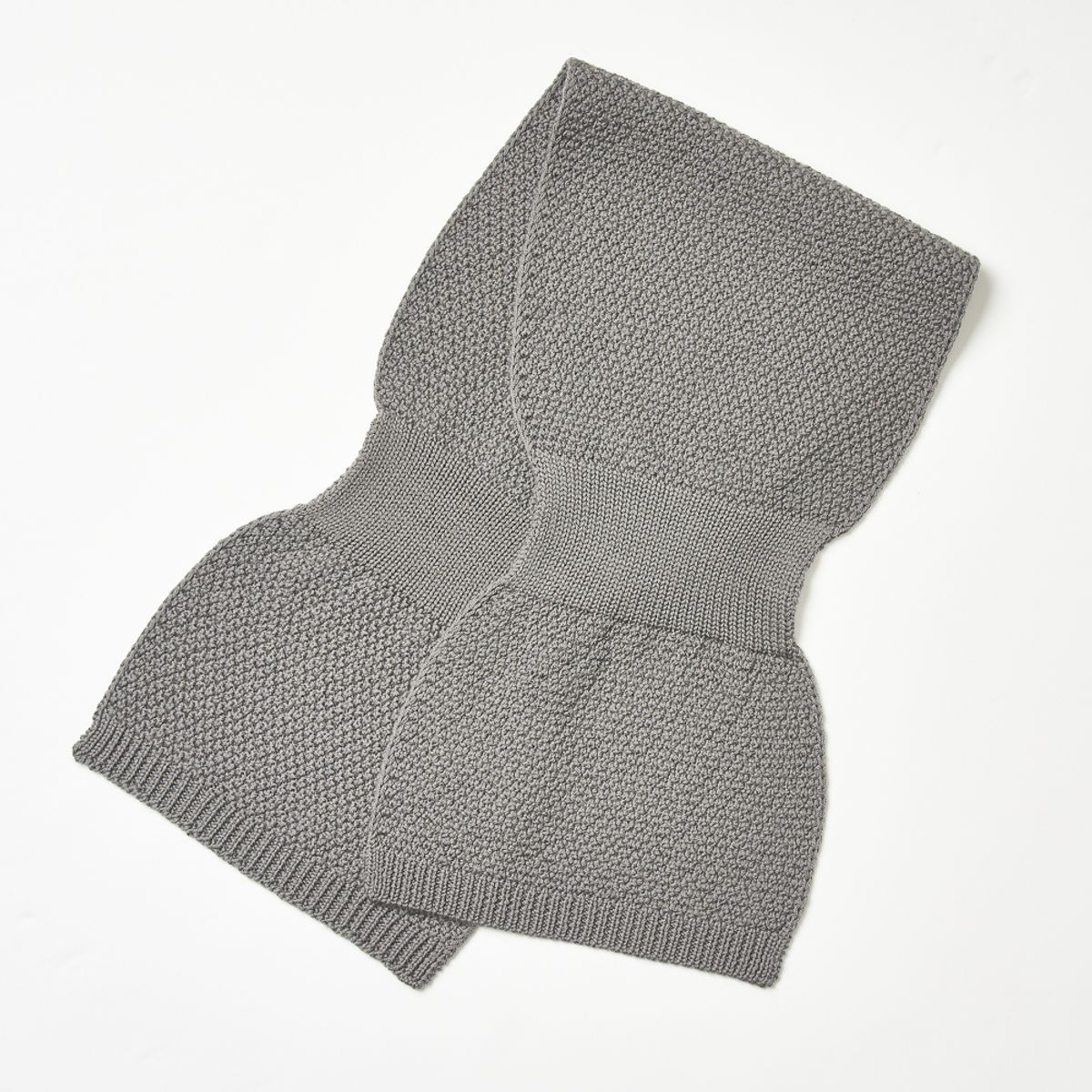베르노(VERNO) Muffler Knit Gray