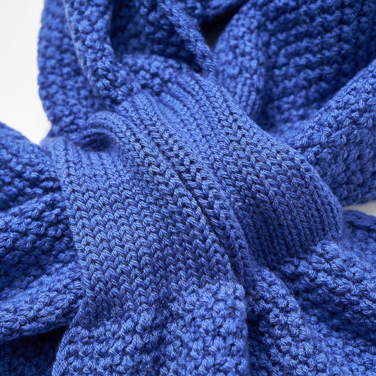 베르노(VERNO) Muffler Knit Blue