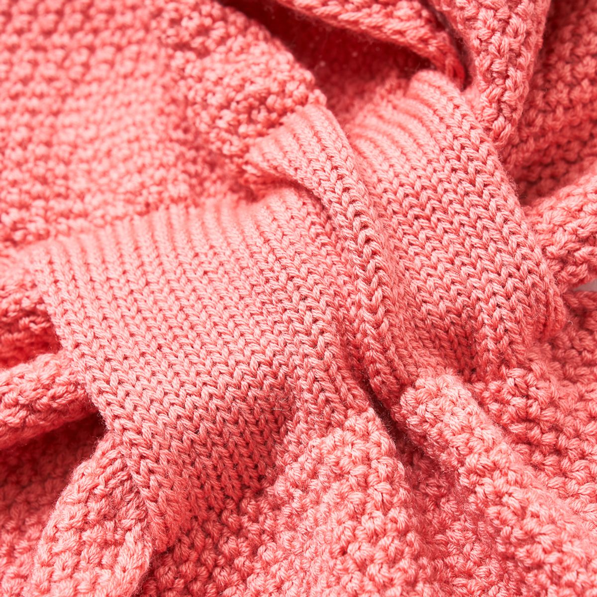 베르노(VERNO) Muffler Knit Pink