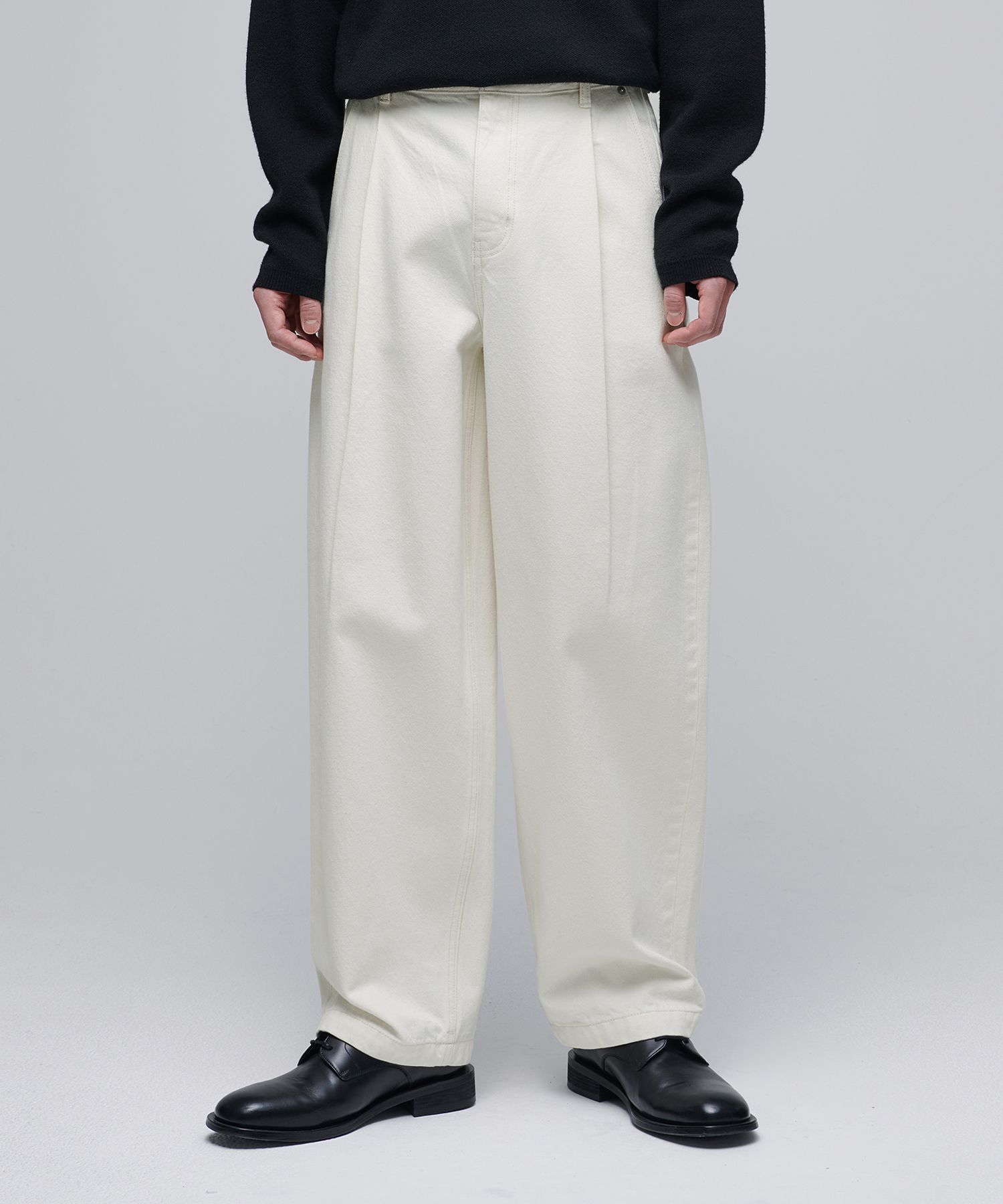 ★MUSINSA STANDARD★ Pigment wide denim pants smoke pink MMD MUSINSA | MUSINSA STANDARD Pigment Wide Denim Pants [Smoke Pink]