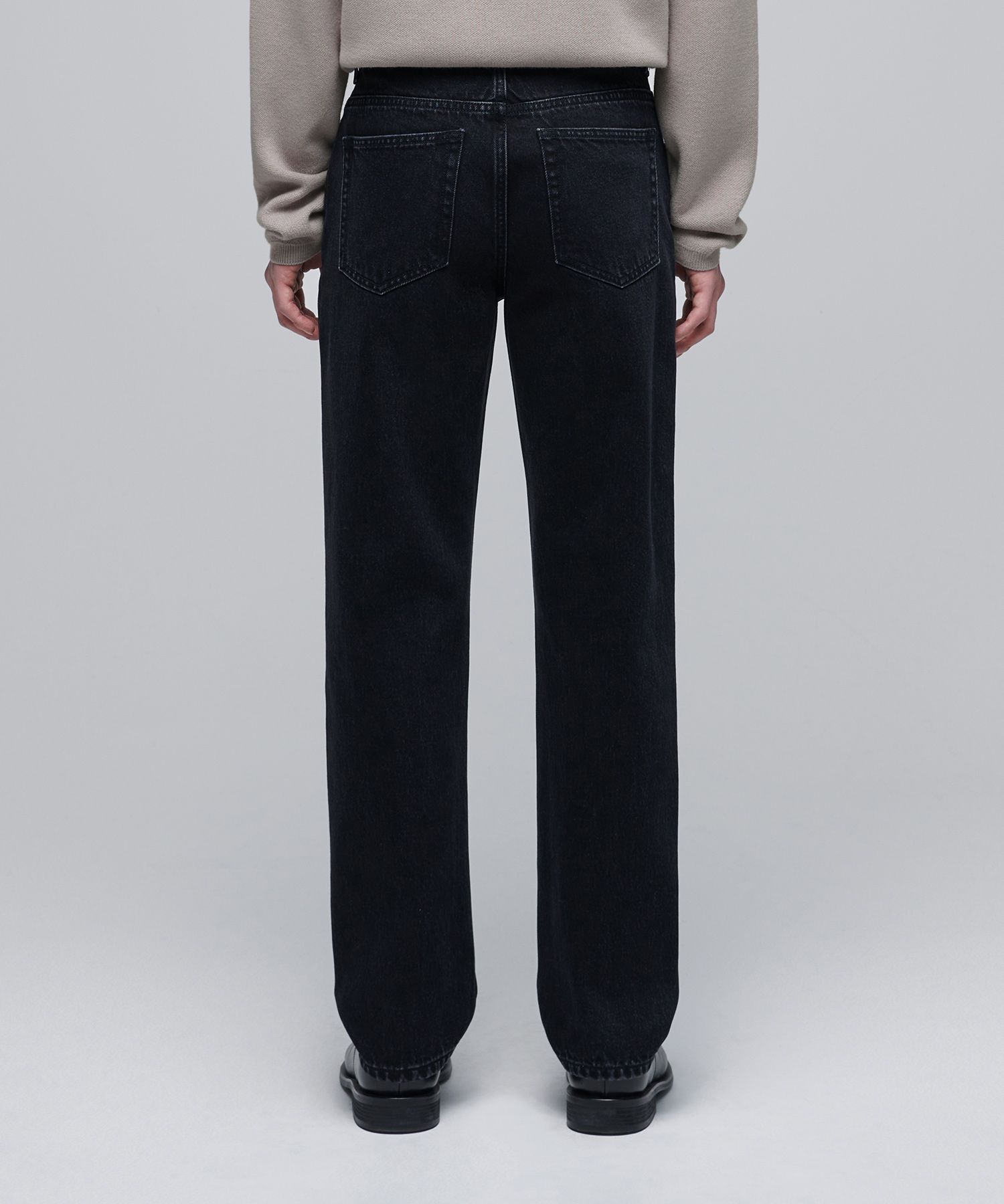 MUSINSA | MUSINSA STANDARD CONE Straight Denim Pants [Washed