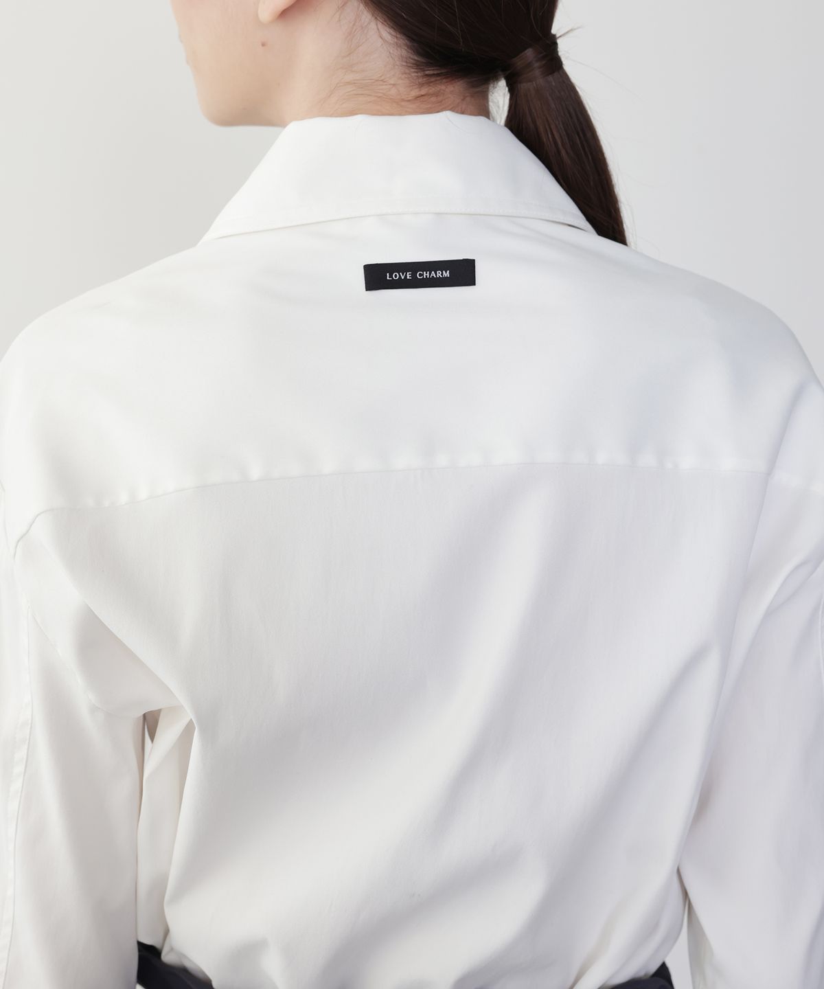 러브참(LOVECHARM) [페이턴 베이직 셔츠] Peyton Basic Shirt