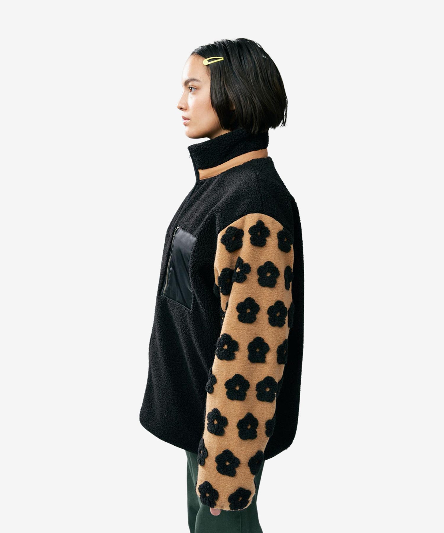 [Smoothmood] / ☆ Director Regular Fleece Jumper / Milk Gymshark Training Oversized Fleece Sweatshirt - Dolly Pink