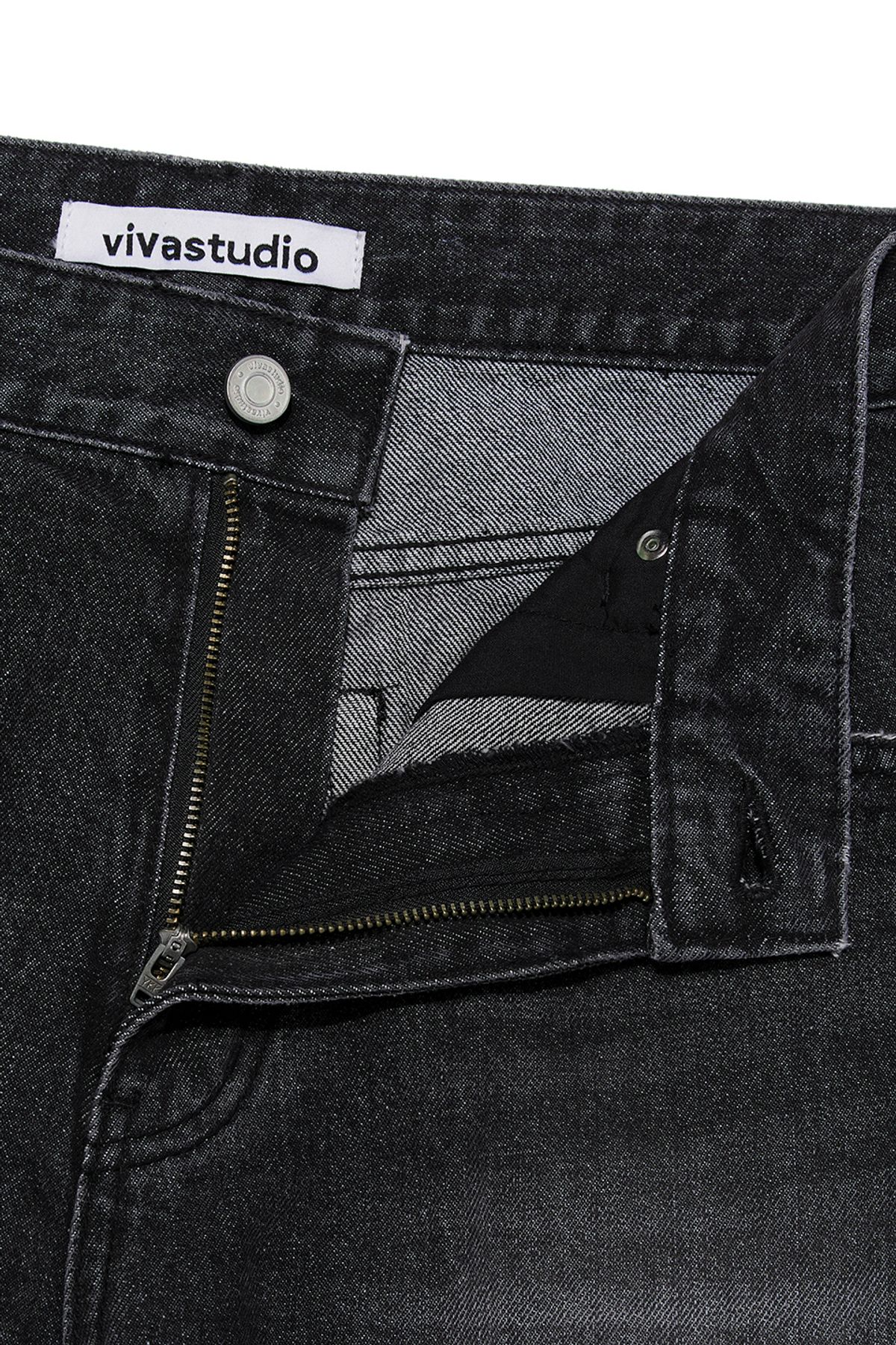 비바스튜디오(VIVASTUDIO) DESTROYED JEAN [BLACK]