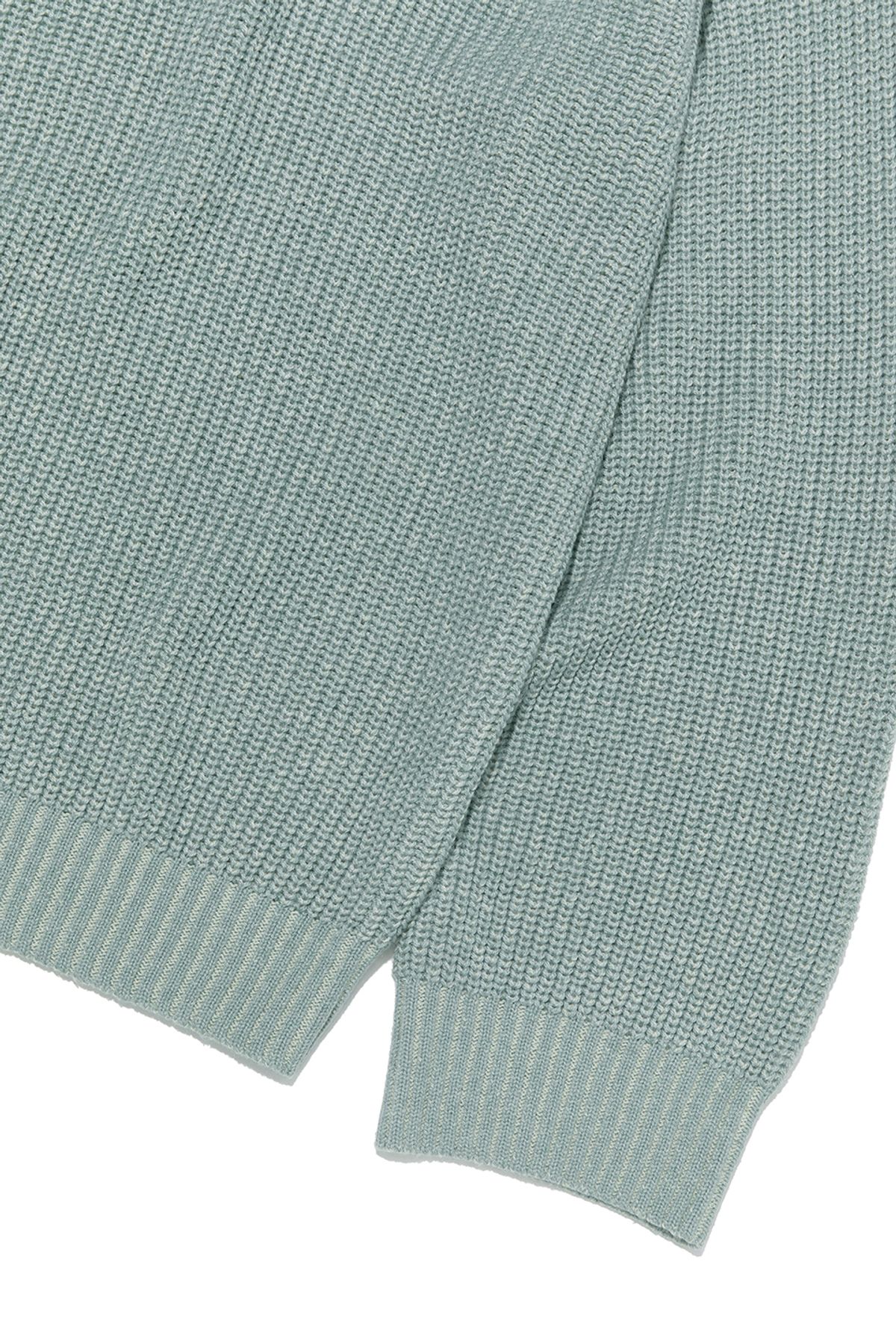 비바스튜디오(VIVASTUDIO) TWO TONE COLLAR KNIT [MINT]