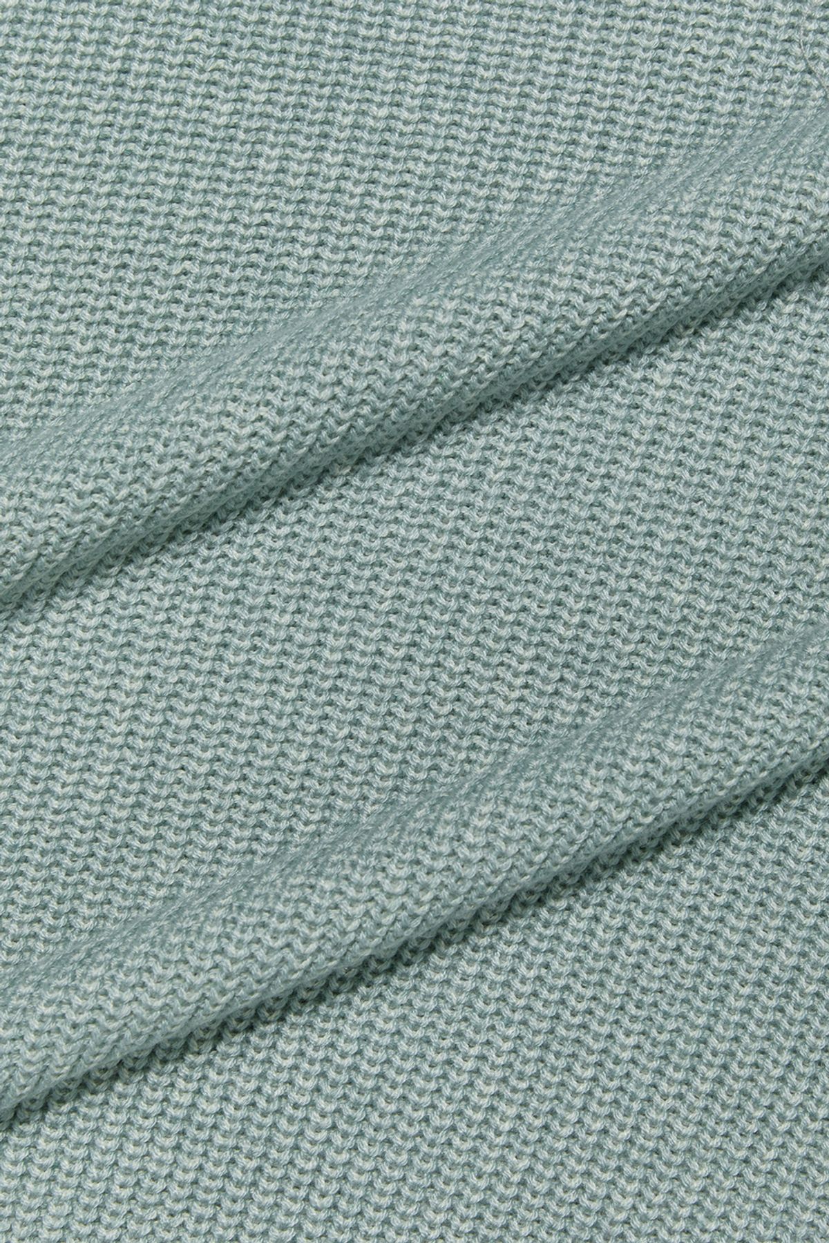 비바스튜디오(VIVASTUDIO) TWO TONE COLLAR KNIT [MINT]