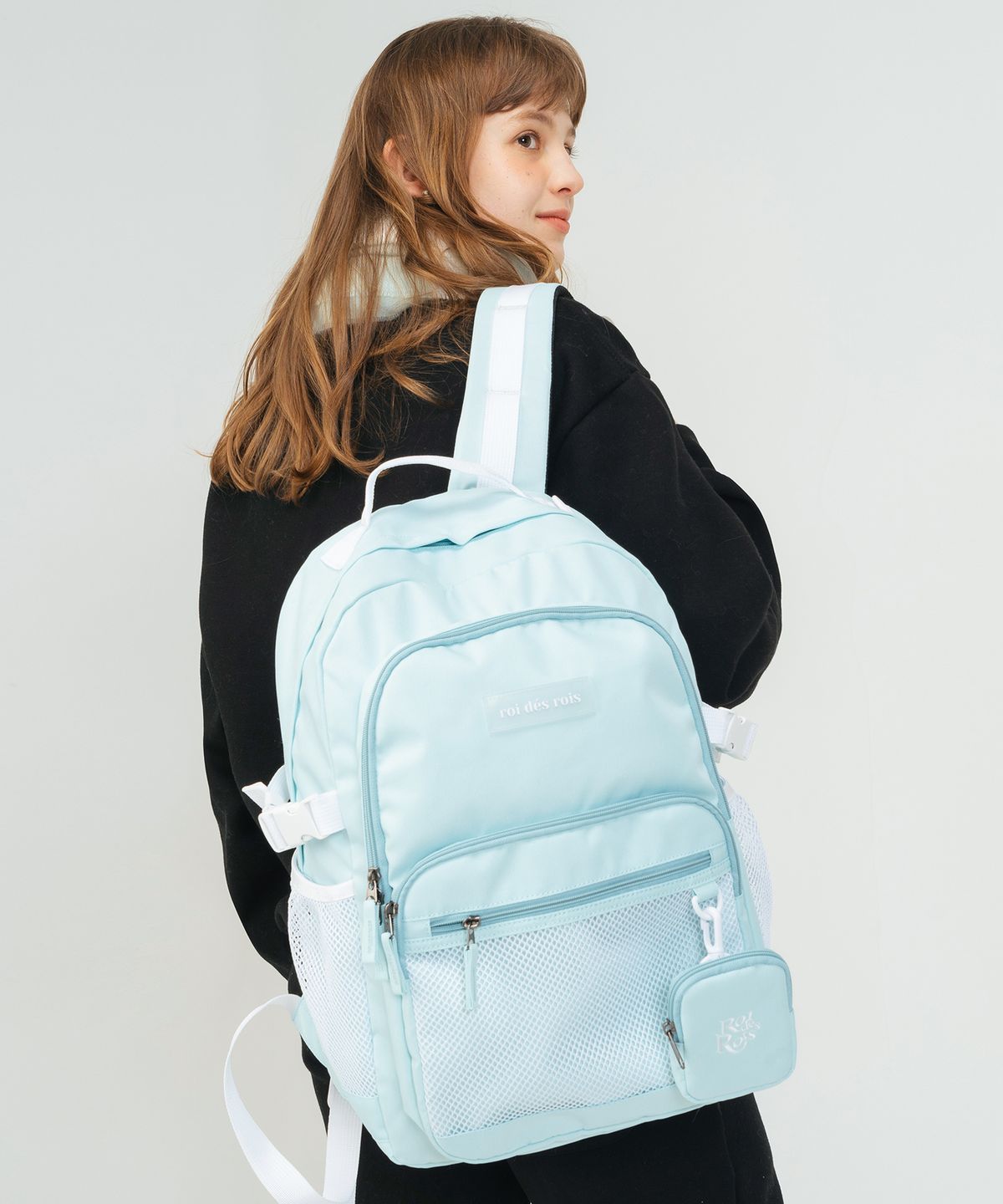로아드로아(ROIDESROIS) 마스터 오버 백팩 (스카이블루)