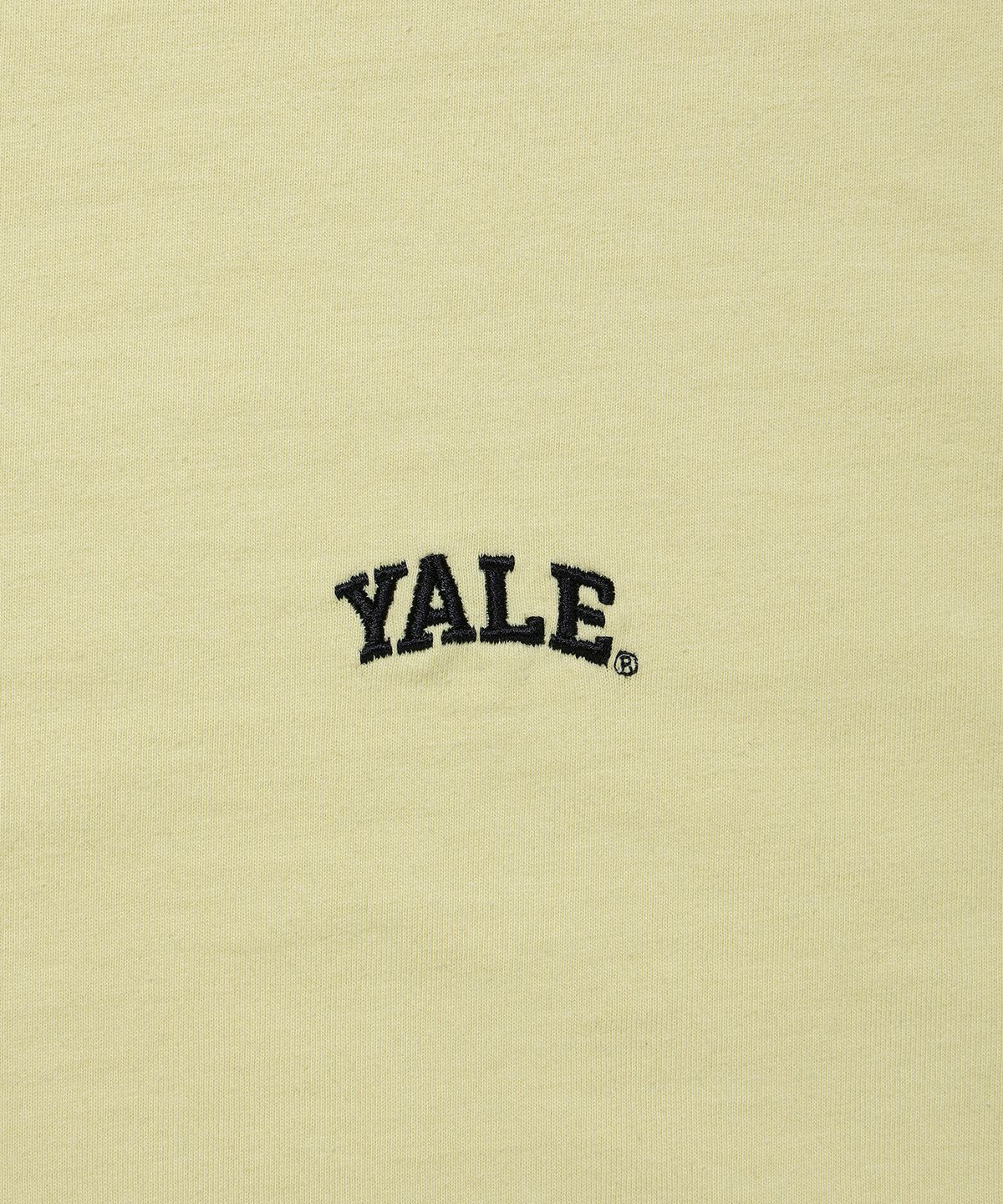 예일(YALE) [ONEMILE WEAR] SMALL ARCH TEE VINTAGE YELLOW