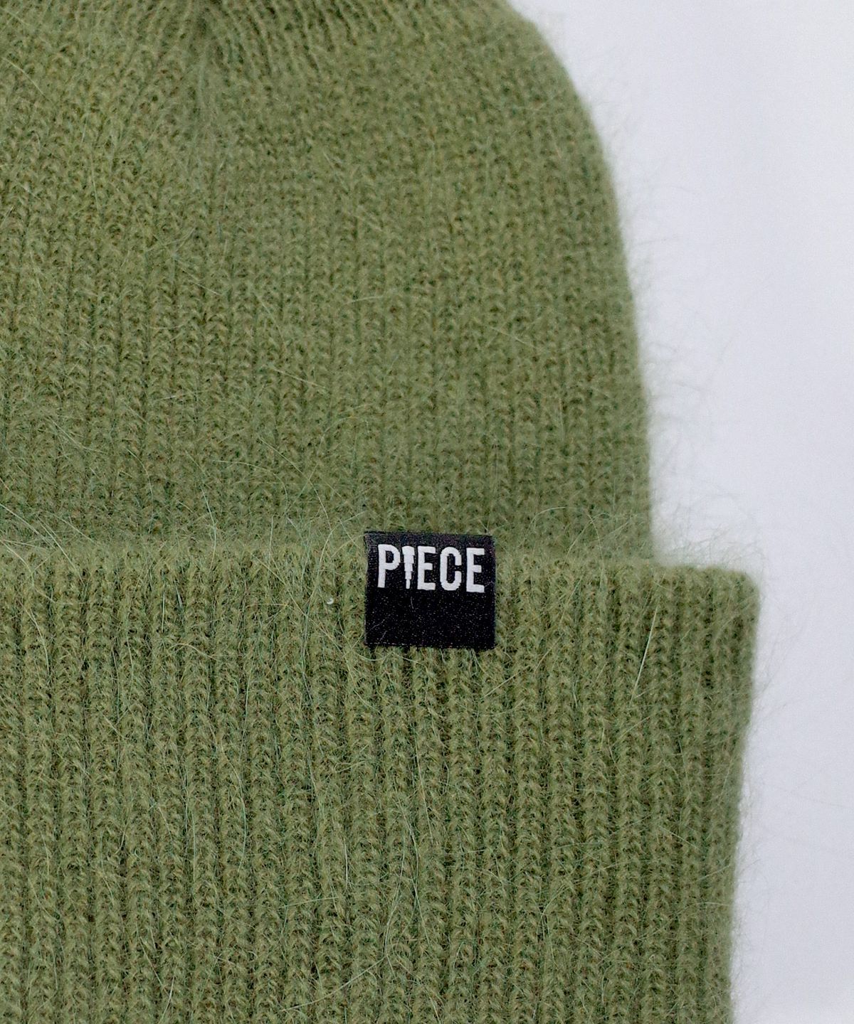 피스메이커(PIECE MAKER) PIECE ANGORA BEANIE (OLIVE)