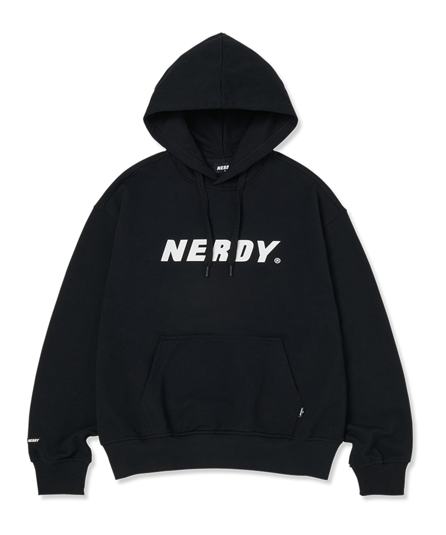 [ NERDY ]★THE 8着用★韓国人気★Big Blank Logo Hoodie NERDY ]☆THE 8着用☆韓国人気☆Big Blank Logo Hoodie (NERDY