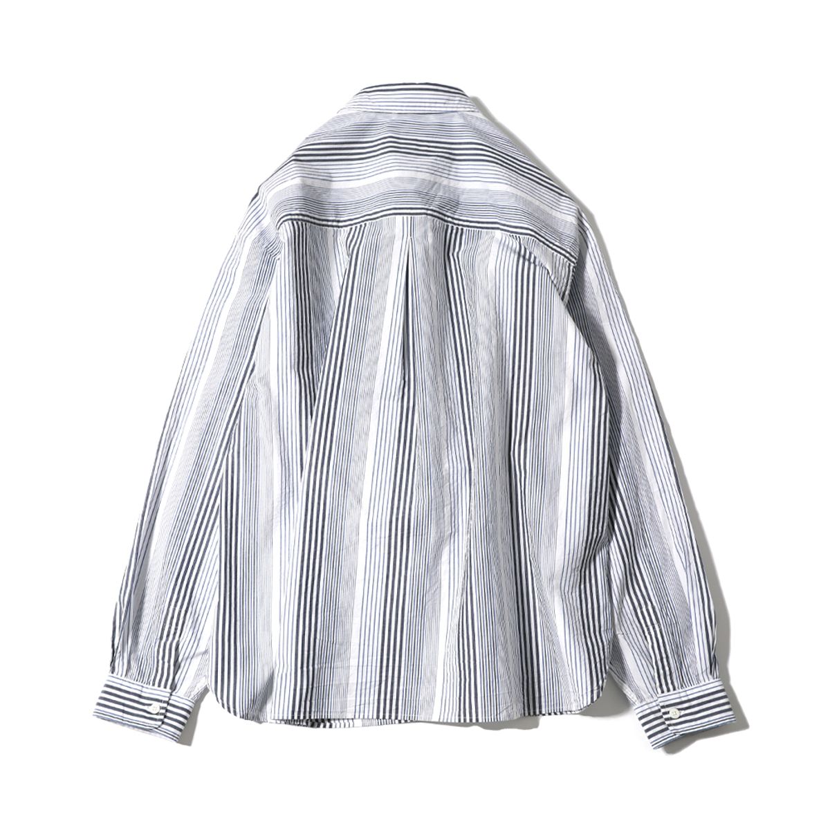 홀리선(HORLISUN) Osborne Multi Stripe Shirt Blue